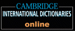 Cambridge Dictionary